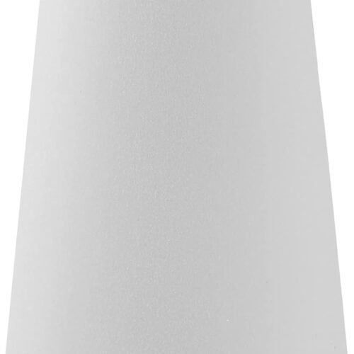 Simple Vase for Flowers Plants, Matte Vases for Modern Table Shelf Home Decor Wedding  Decor, 6" H Frosted Elegant Ceramic Vase for Pampas Grass Fluffy Stem Bouquet Lavender Flowers (White, 1)