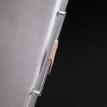 Bathroom single-bar towel rack