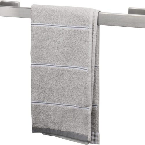 Heavy-duty wall-mounted towel rack