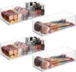 Acrylic Organizer 4-piece Makeup Organizer Countertop For Drawers Organizer Storage Bathroom Organizers And Storage Is A Good Choice For Desktop Finishing (4)